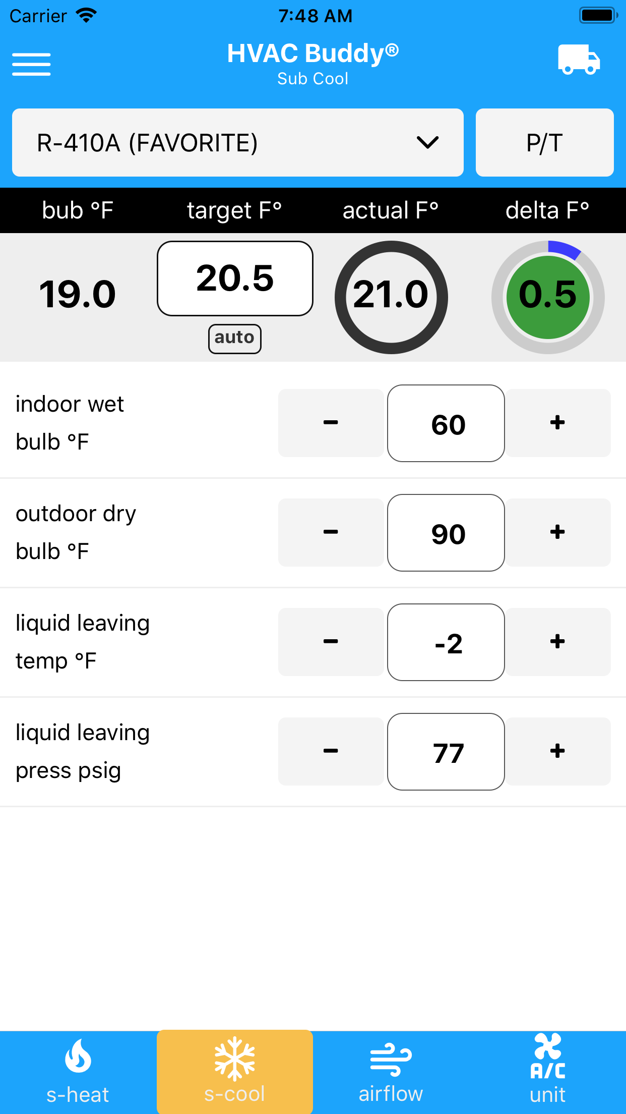 Ac Subcooling Chart