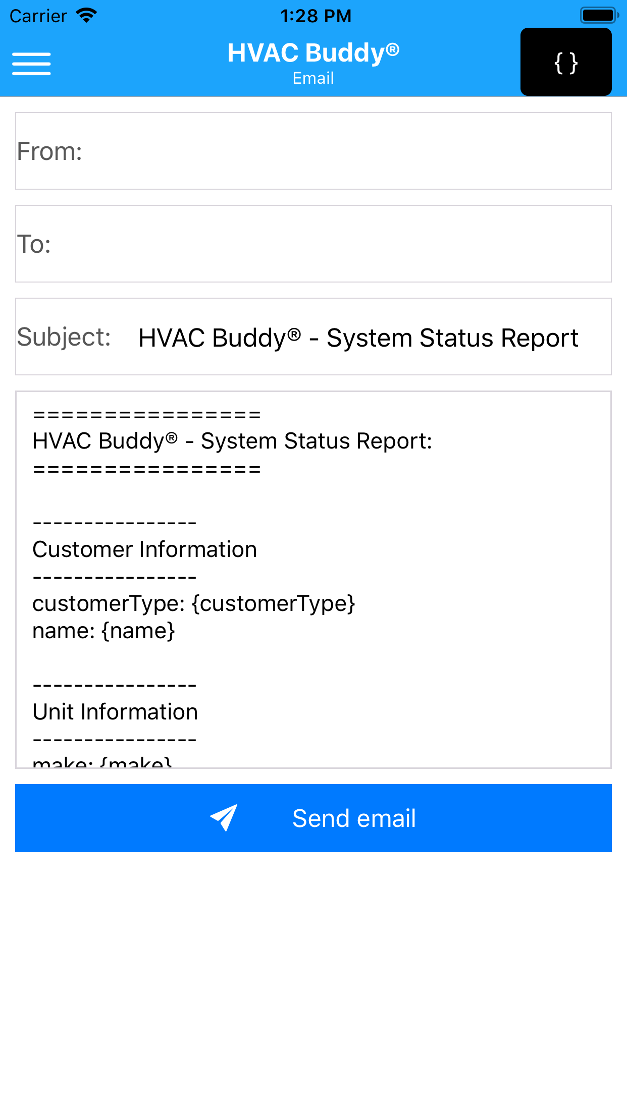 HVAC System Status Report
